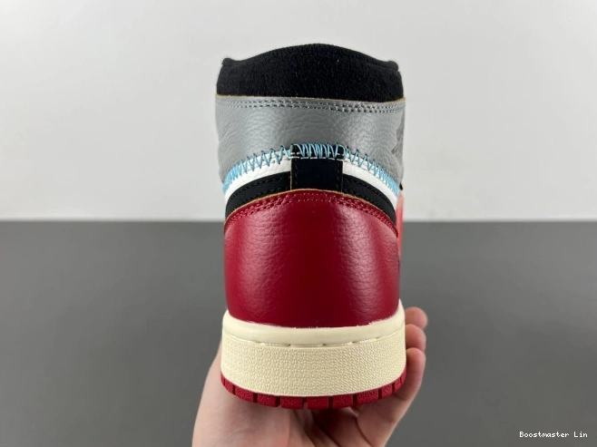 Bmlin shoes OG LA Jordan Air 1 Union x High HV8563-600 0705